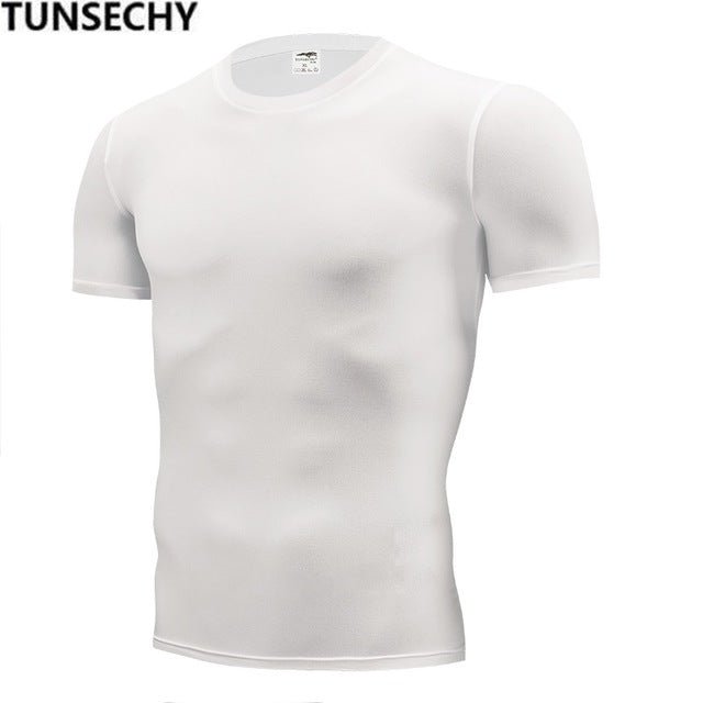 Men's Short Sleeve Compression T-shirts image 12
