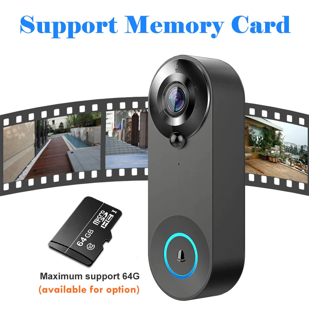 1080P Wireless Video Doorbell Camera ‚Äì WiFi Smart Doorbell with Motion Detection, Night Vision & Tuya Smart Home Integration image 14