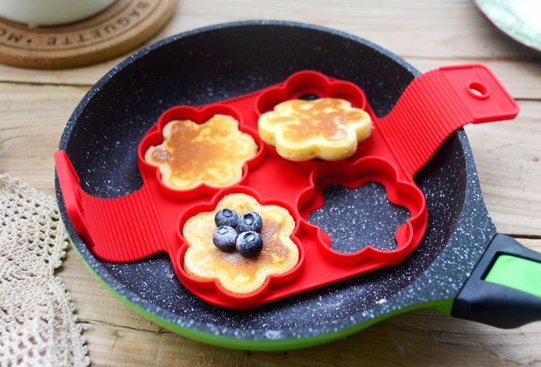 1Pcs Non Stick Silicone Fantastic Egg Pancake Maker image 12