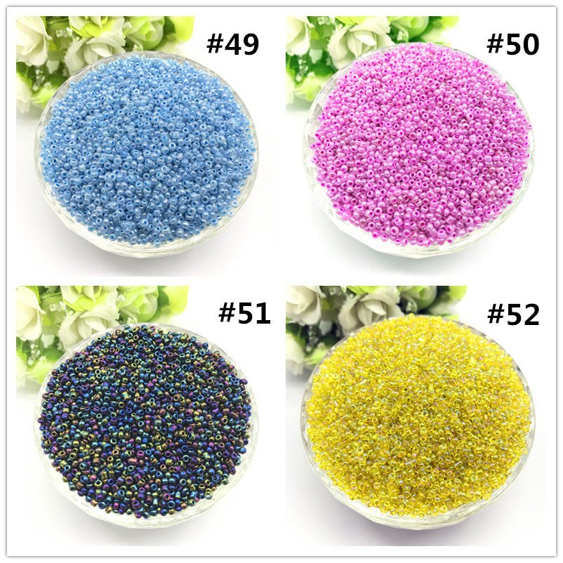 1000pc Czech Glass Seed Beads Accessories for Bracelet and Necklace Jewelry Making image 11