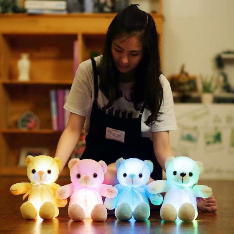 Luminous 30/50/80cm Creative Light Up LED Teddy Bear image 9