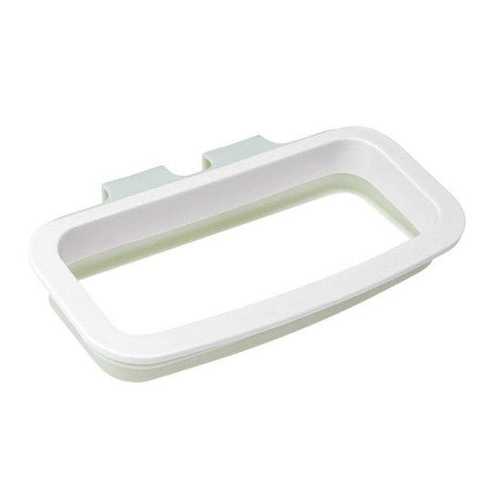 Portable Hanging Plastic Garbage Kitchen Trash Bag Rack image 1