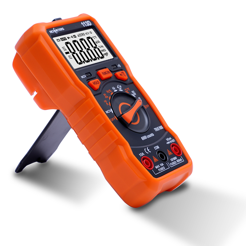 RICHMETERS RM113D NCV Digital Multimeter 6000 counts Auto Ranging AC/DC Voltage meter image 5