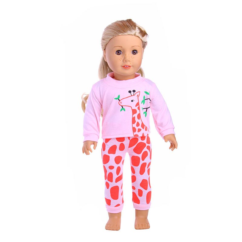 13 Styles Pajamas, Nightgown and Sleepwear Fit | 18 Inch American & 43CM Baby Doll Clothes Accessories image 31