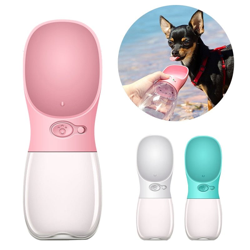 Portable Dog Water Bottle | Puppy Cat Drinking Bowl | Portable Pet Water Bottle image 0