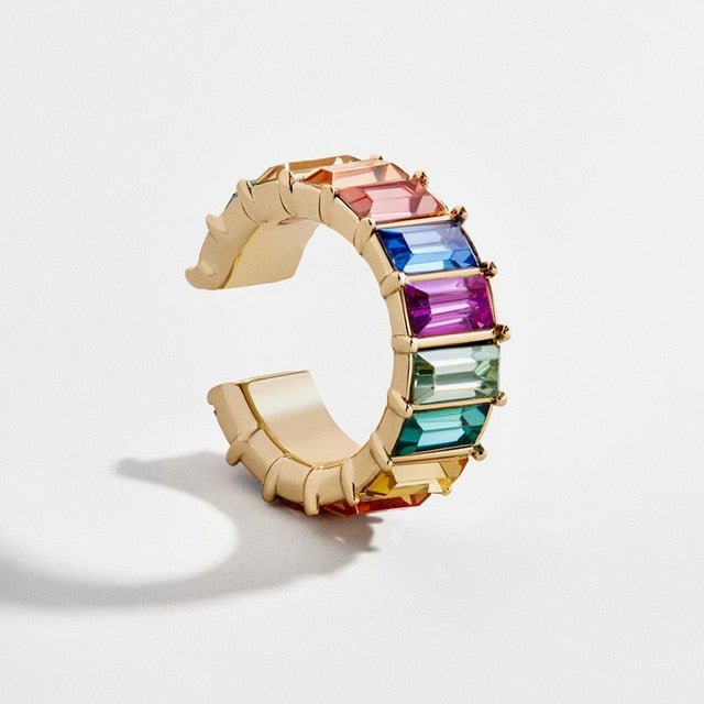 Bohemian Imitation Trendy Small Clip No-Piercing Earrings Cuff For Women and Girls - 1pcs Style 11 image