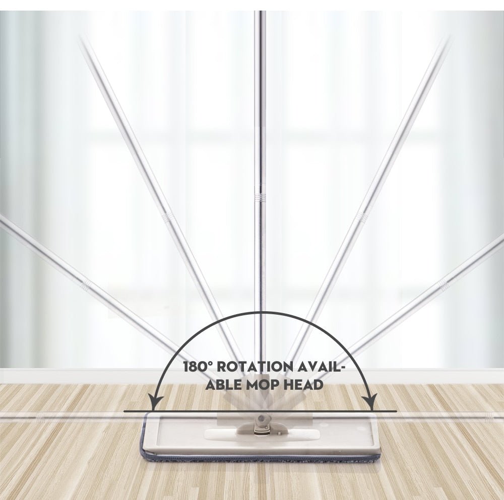 Hands-free Flat Squeeze Mop and Bucket Wringer image 5