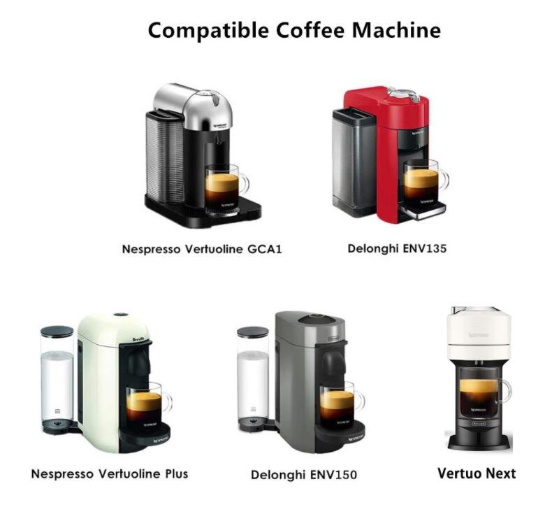Nespresso Vertuoline & Vertuo Stainless Steel Refillable Coffee Filter Reusable Pods image 9