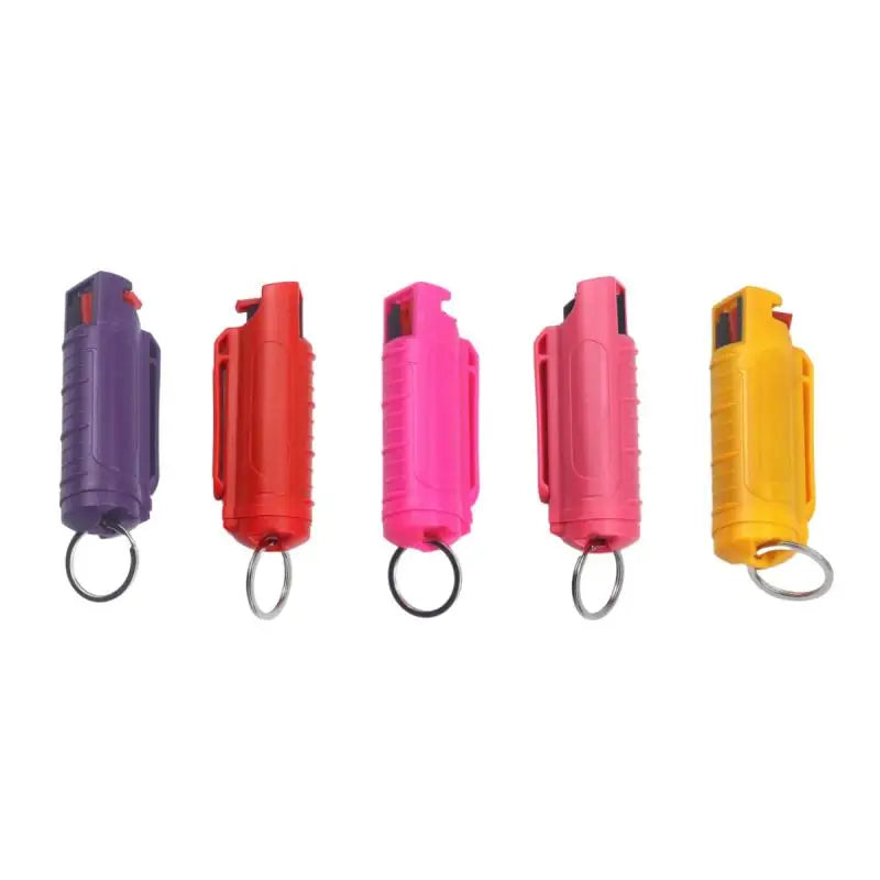 Self-Defense Pepper Spray (20ml) – Compact Plastic Case with Key Ring for Women image 1
