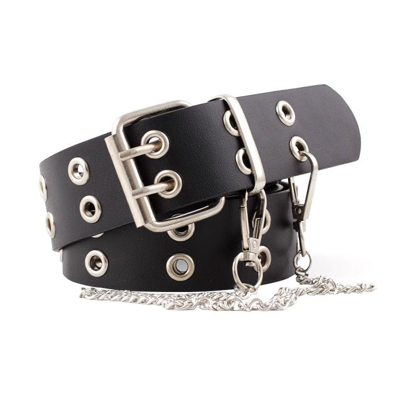 YBT Women Leather Pin Buckle Belt image 18