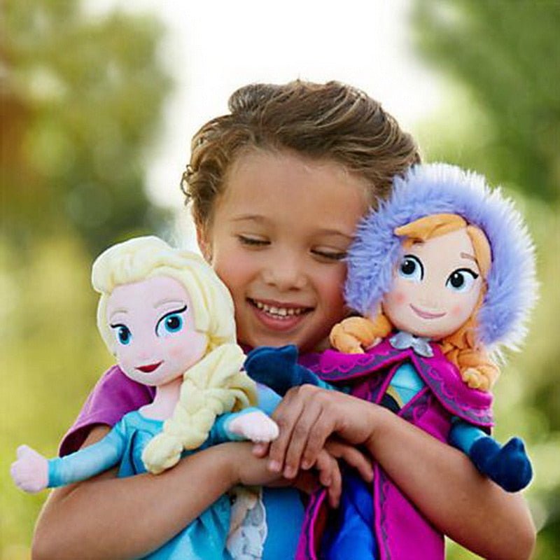 40/50CM Frozen Princess Anna Elsa Dolls Plush Kids Toys Christmas Gifts image 15
