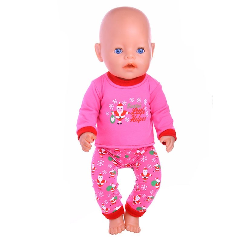 13 Styles Pajamas, Nightgown and Sleepwear Fit | 18 Inch American & 43CM Baby Doll Clothes Accessories image 98