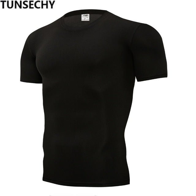 Men's Short Sleeve Compression T-shirts image 32