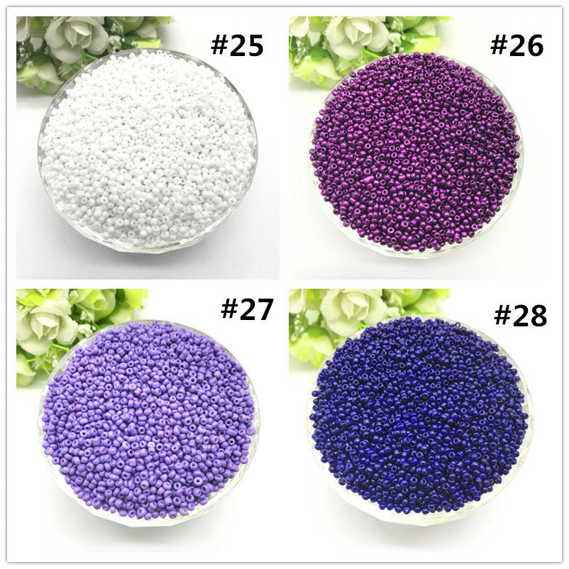 1000pc Czech Glass Seed Beads Accessories for Bracelet and Necklace Jewelry Making image 8