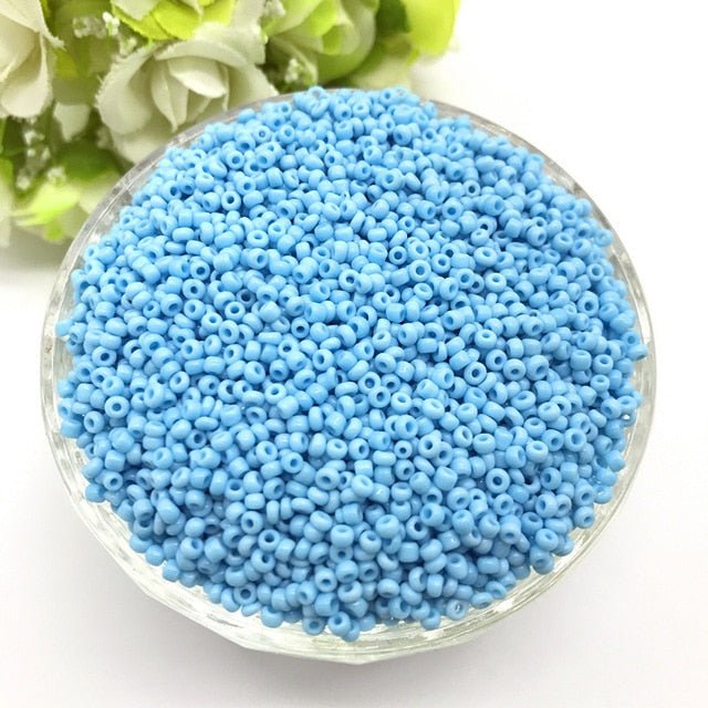 1000pc Czech Glass Seed Beads Accessories for Bracelet and Necklace Jewelry Making - 36 image