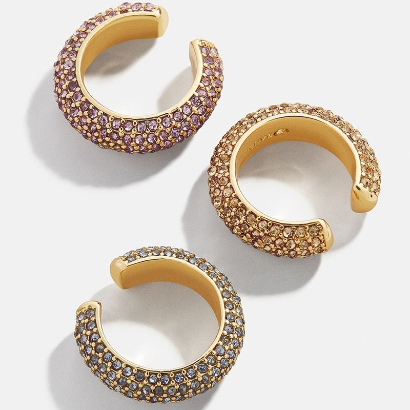 Bohemian Imitation Trendy Small Clip No-Piercing Earrings Cuff For Women and Girls image 15