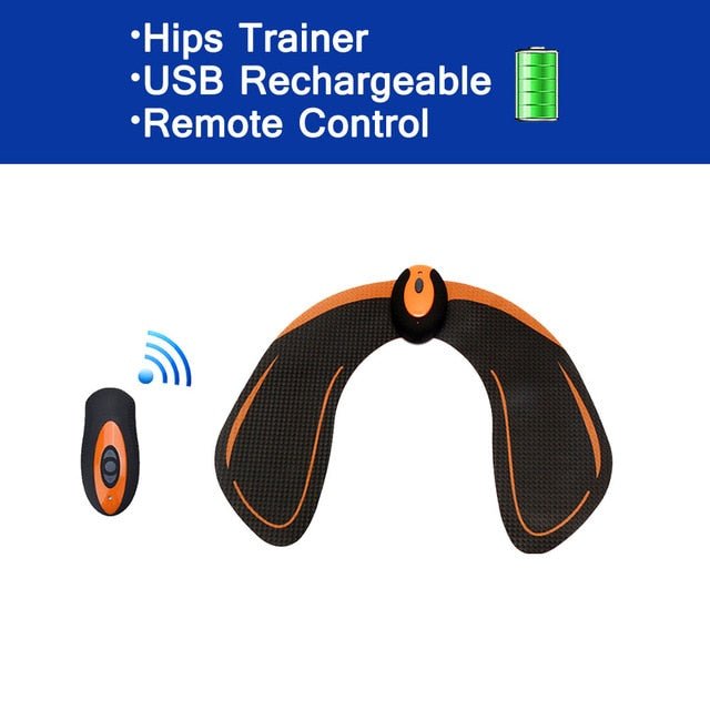 Ems Abdominal Muscle Trainer Abs Trainer Ems Hip Trainer Muscle Stimulator Abs Fitness Butt Waist And Thigh Trainer Men Women image 8