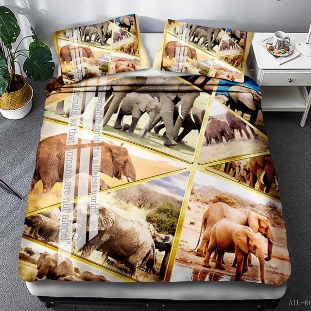 3D Double Increase Comfort Customized Duvet Bedding Set image 1