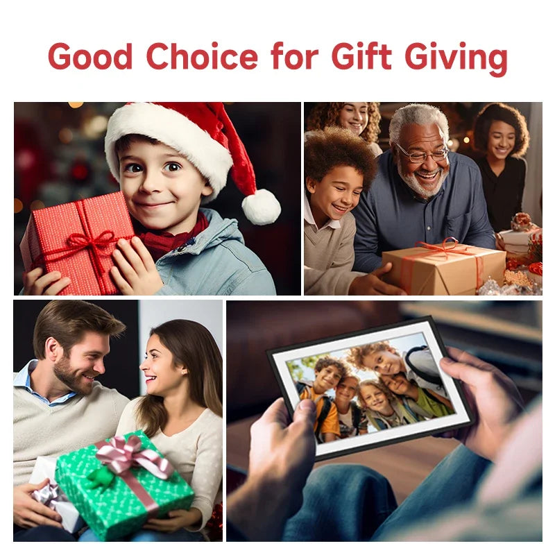 Frameo 10.1 Inch WiFi Digital Picture Frame image 1