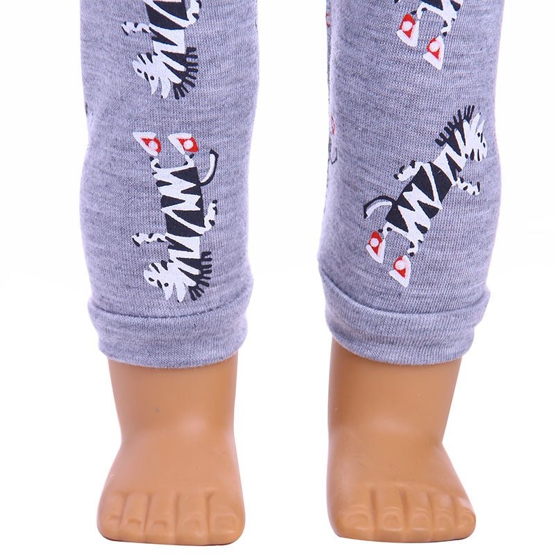 13 Styles Pajamas, Nightgown and Sleepwear Fit | 18 Inch American & 43CM Baby Doll Clothes Accessories image 110