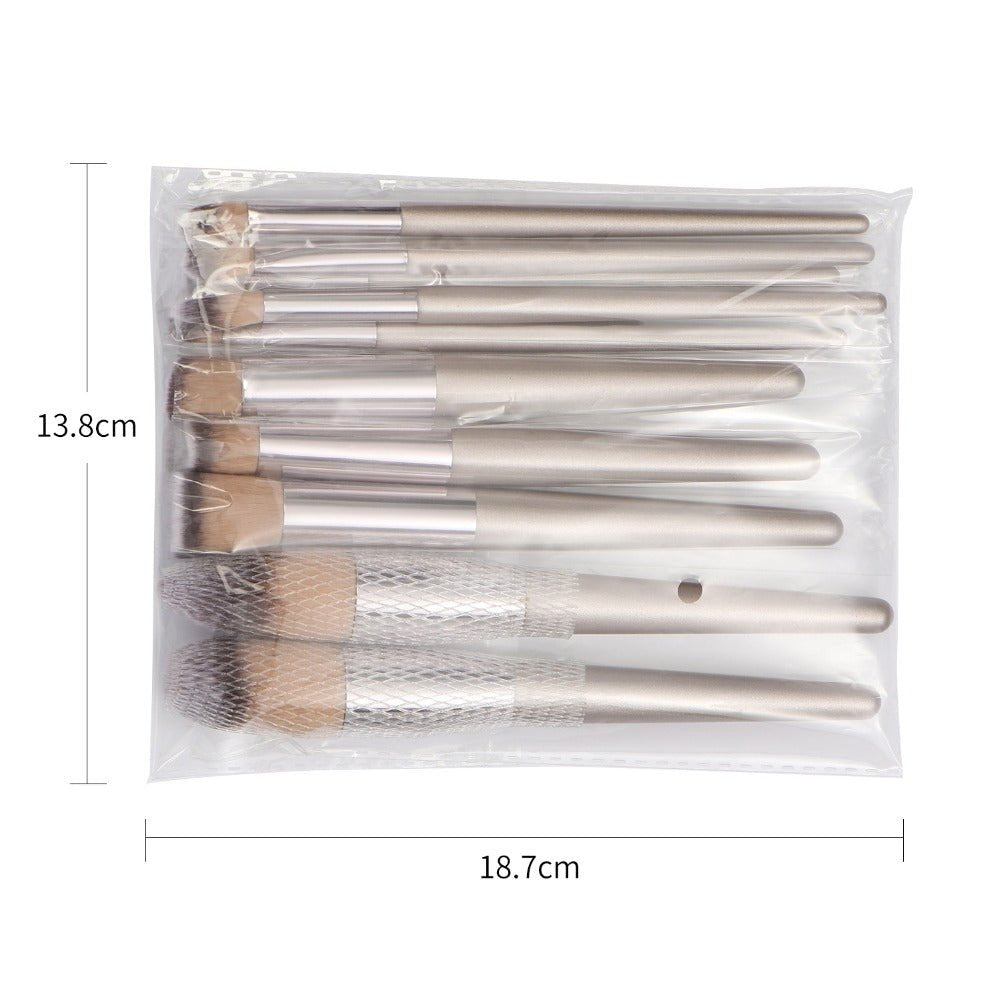 La Milee Champagne Makeup Brush Set image 12