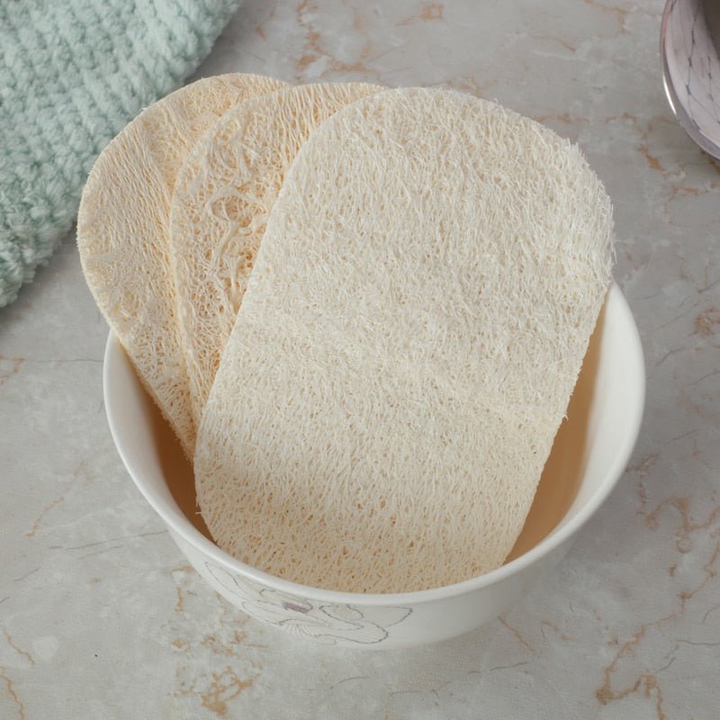 3pcs/set Natural Loofah Dishwashing Cloth Scrub Pad image 9