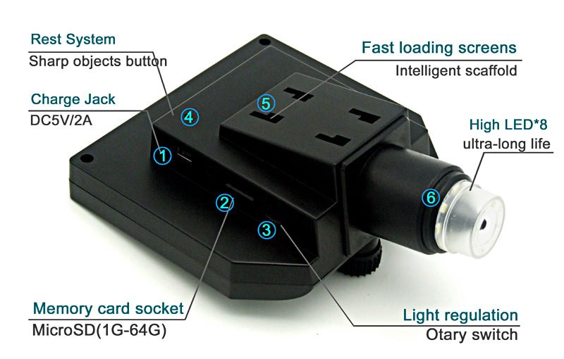 600X Digital Electronic Video Soldering Microscope image 29
