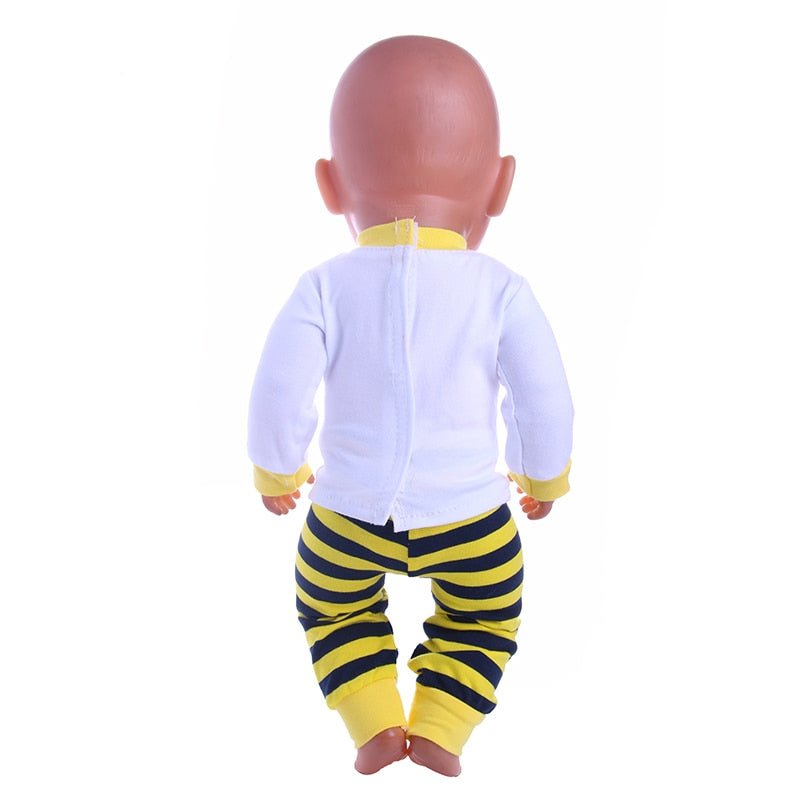 13 Styles Pajamas, Nightgown and Sleepwear Fit | 18 Inch American & 43CM Baby Doll Clothes Accessories image 67