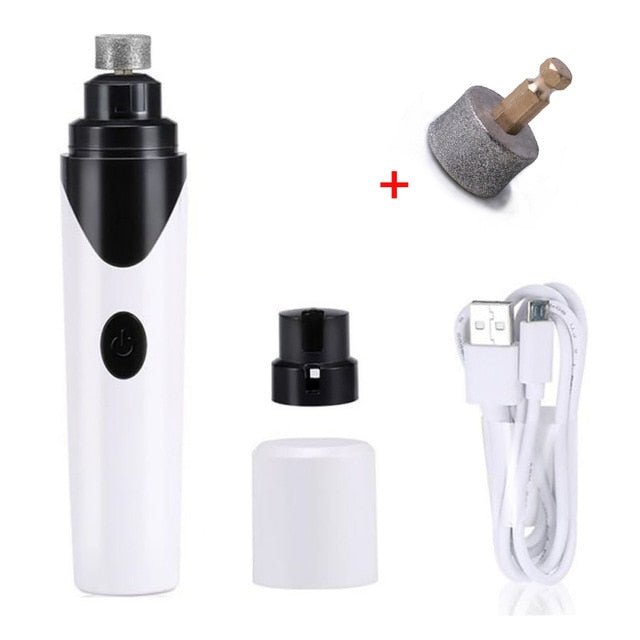 Rechargeable Dog and Cat Nail Care Grooming | USB Electric Pet Dog Nail Trimmer image 2