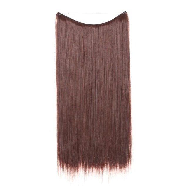 SARLA Halo Invisible Wire Synthetic Hair Extension-No Clip image