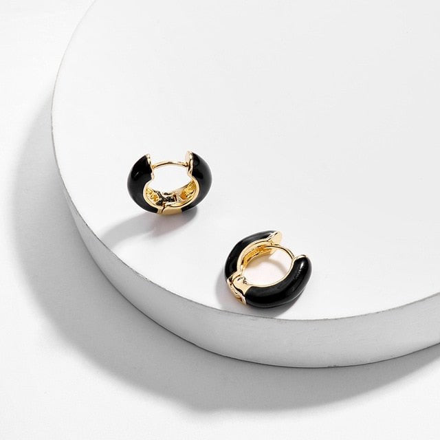 Bohemian Imitation Trendy Small Clip No-Piercing Earrings Cuff For Women and Girls - 2pcs Style 18 image