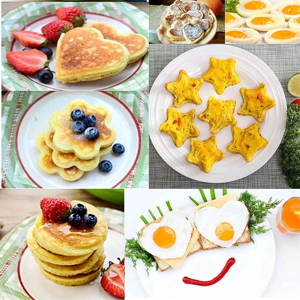 Silicone Non-Stick Egg & Pancake Shaper ‚Äì Fantastic Flip Cooker Mold for Perfect Omelets & Pancakes image 5