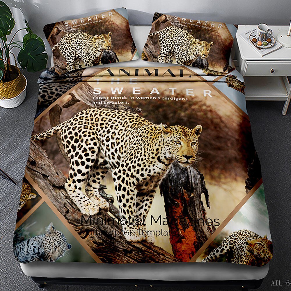 3D Double Increase Comfort Customized Duvet Bedding Set image 10