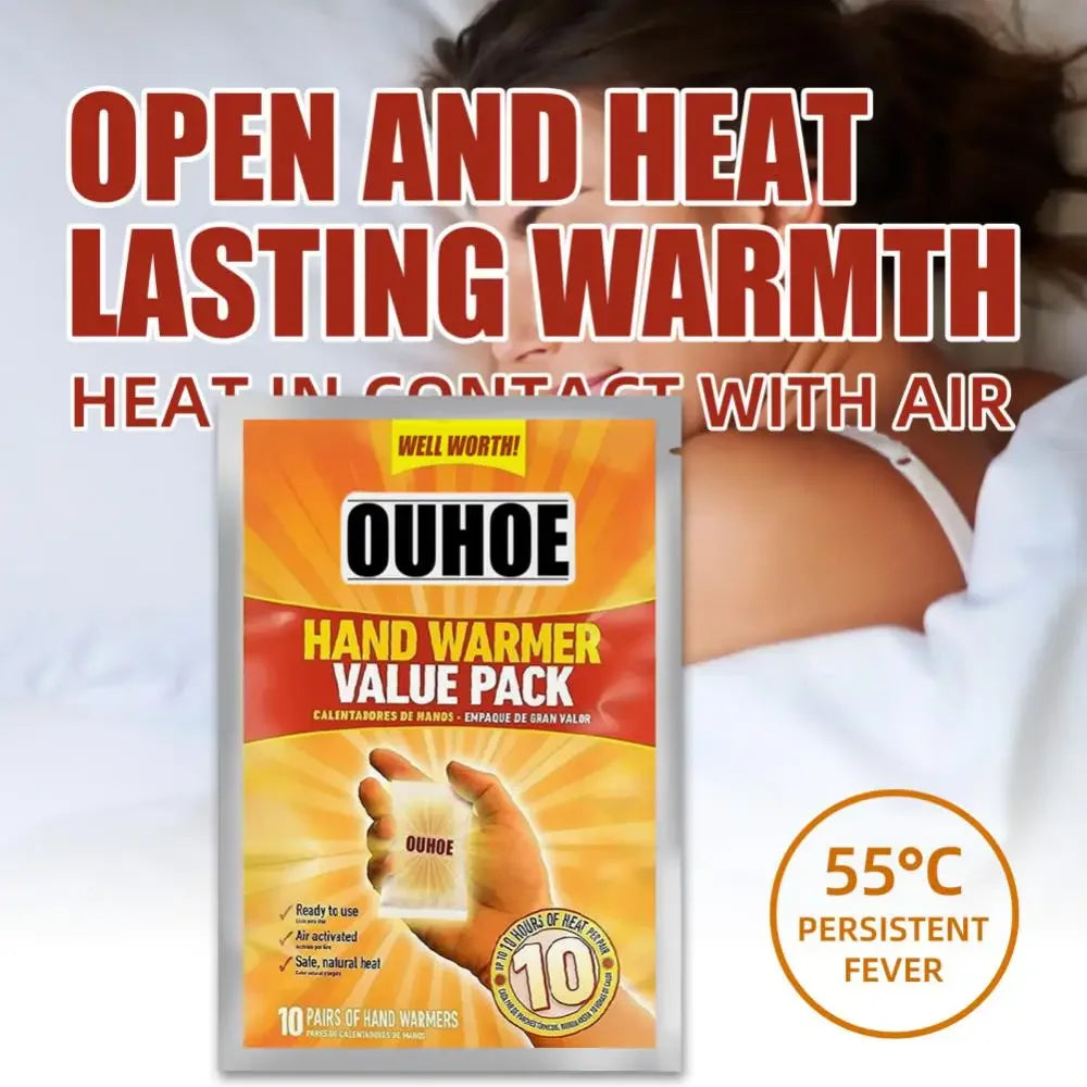 Disposable Hand & Toe Warmers ‚Äì Adhesive Self-Heating Packs for Cold Protection image 11