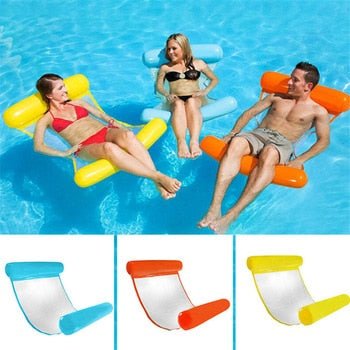 Water Hammock Inflatable Floating Swimming Recliner Mattress image 1