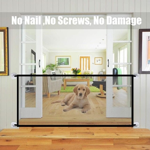 New Foldable, Portable and breathable Pet Barrier Fence image
