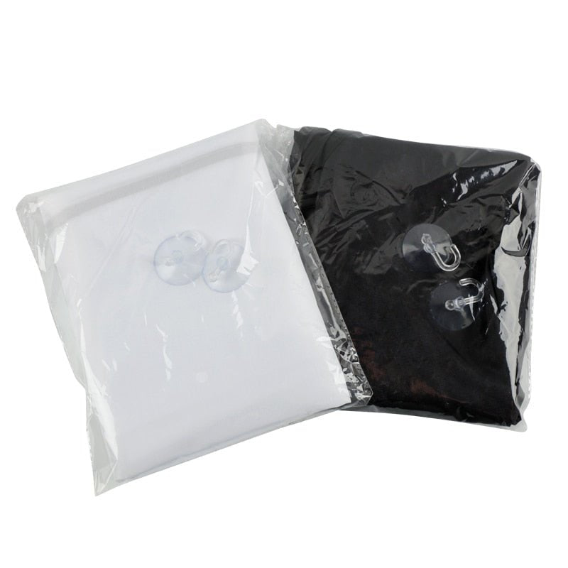 Pongee Beard Shave Apron Bib Trimmer and Razor Holder Rack image 6