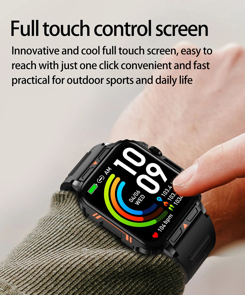 LIGE 1.95” Smartwatch | IP68 Waterproof Health & Fitness Monitor for Men and Women image 13
