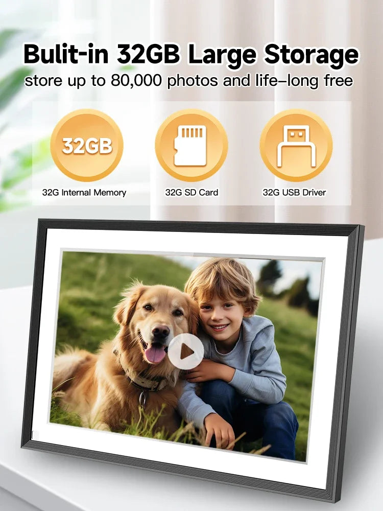 Frameo 10.1 Inch WiFi Digital Picture Frame image 3