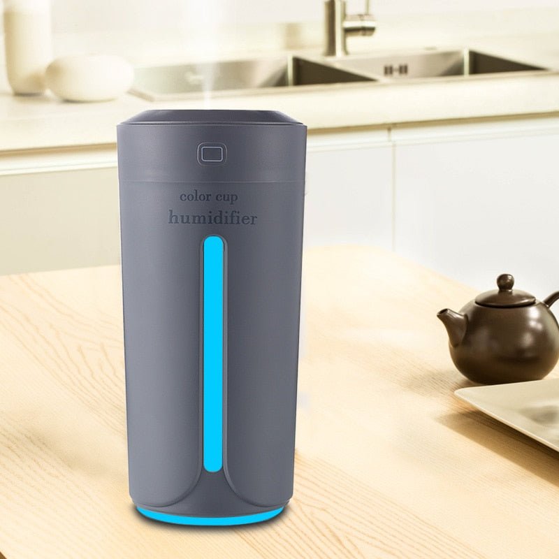 Ultrasonic Air Humidifier & Essential Oil Diffuser with Night Light image 0