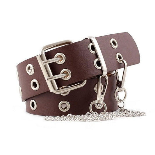 YBT Women Leather Pin Buckle Belt image 0