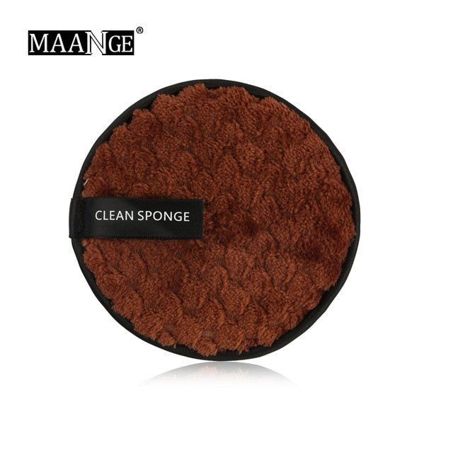 Facial Cleansing Microfiber Cloth Pads | Cotton Facial Makeup Remover Puff image 11