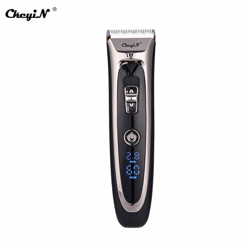 Professional Digital Rechargeable Cordless Hair Clipper and Trimmer image 2