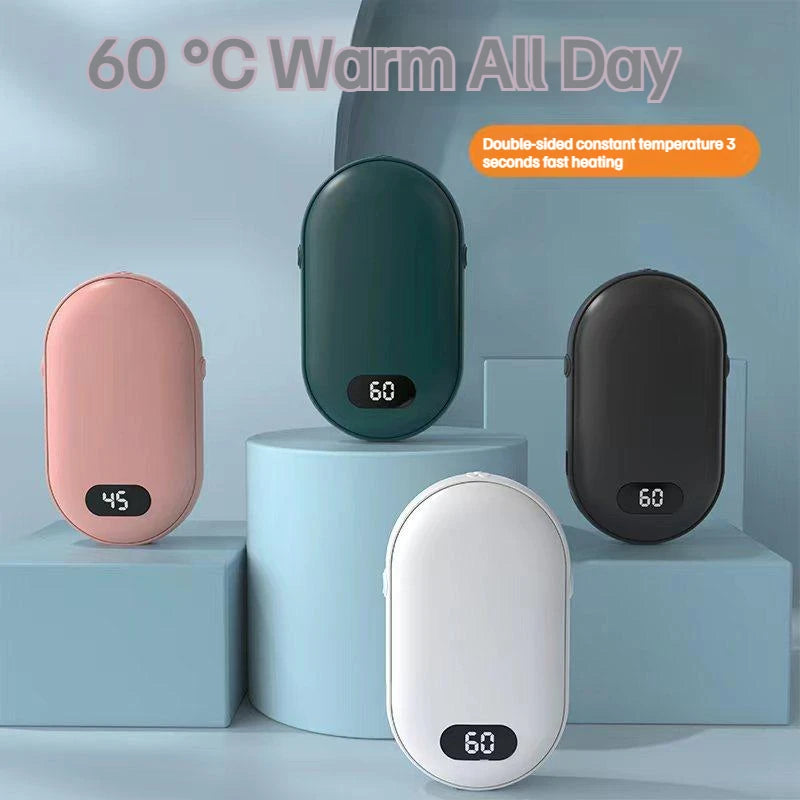 Compact Hand Warmer & Power Bank ‚Äì 2-in-1 USB Rechargeable Winter Essential image 10