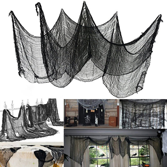Halloween Spider Web Scary Party Scene Props Home Decoration Ornaments image 0