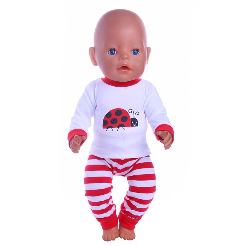 13 Styles Pajamas, Nightgown and Sleepwear Fit | 18 Inch American & 43CM Baby Doll Clothes Accessories image 7