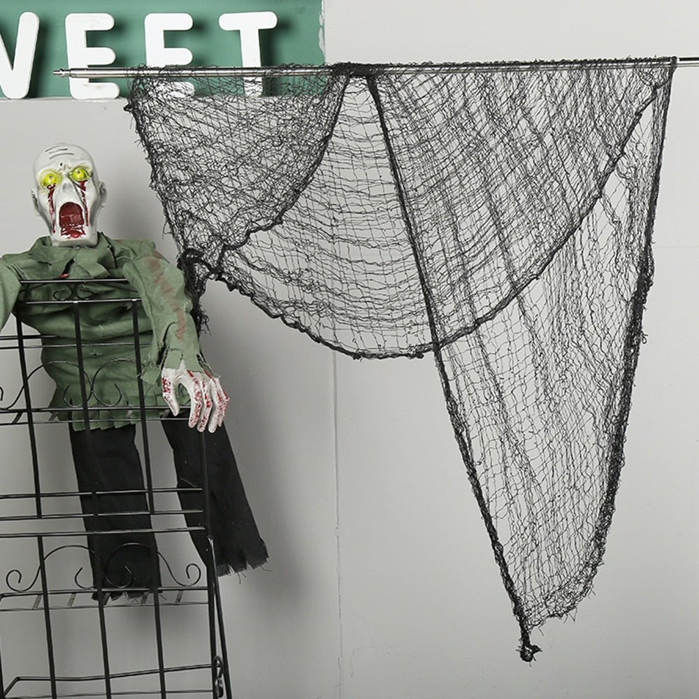 Halloween Spider Web Scary Party Scene Props Home Decoration Ornaments image 0