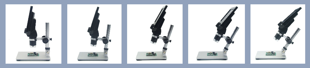 600X Digital Electronic Video Soldering Microscope image 1