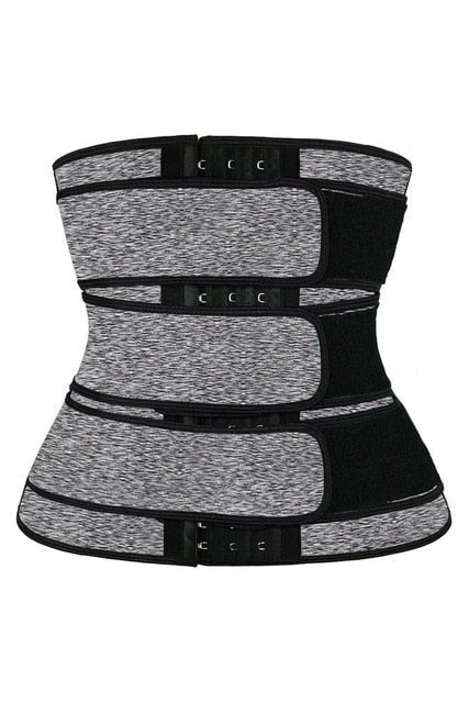 Neoprene Sauna Waist Trainer Corset Sweat Belts Body Shaper Slimming Corset Weight Loss Compression Trimmer Belt for Women image 6
