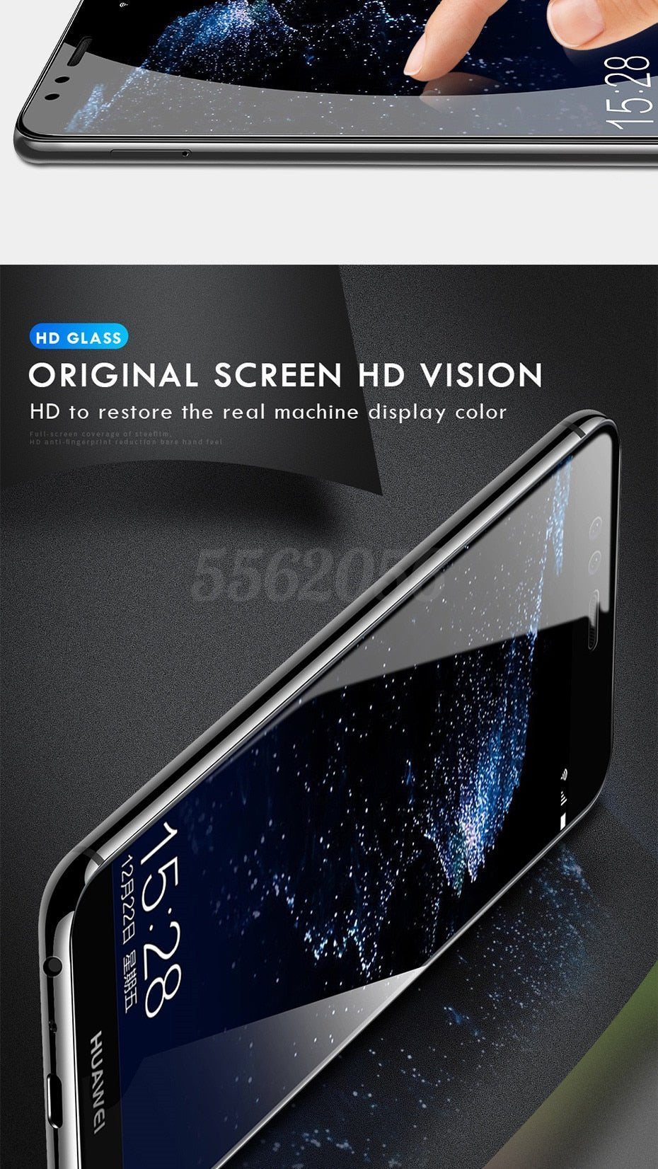 3Pcs Tempered Glass Screen Protector For Huawei P30 P40 Lite P20 image 6